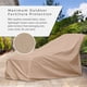 thumbnail image 2 of Funda para muebles de patio KoverRoos WeatherMax negra para chaise longue, 2 of 6