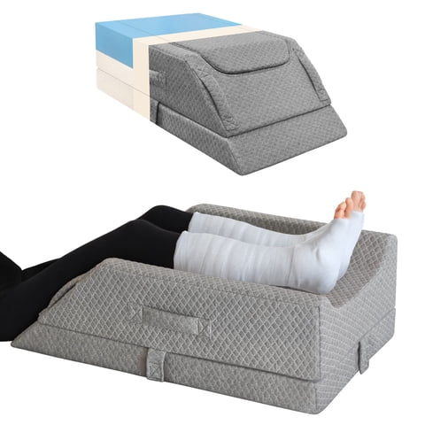 Almohadas Para Elevar Las Piernas Kingpavonini, Altura Ajustable
