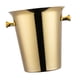 thumbnail image 5 of Cubo de cerveza, bañera portátil para fiestas, cerveza de champán, enfriador de vino, cubo redondo para vino, bañera para enfriar bebidas para fiesta Oro, 5 of 5