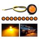 thumbnail image 1 of Lámpara LED Nilight TL-03, 10 unidades, 3/4 pulgadas, redonda, 12 V, 1 of 7