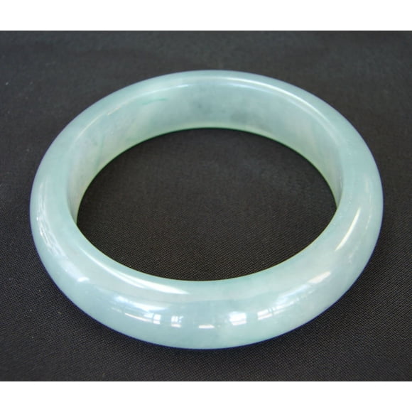 Brazalete de jade Feng Shui Import, color verde claro, jade chino