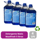 thumbnail image 3 of Detergente Maxifresh Matic 5 Litros ecop 4 Unidades, 3 of 3