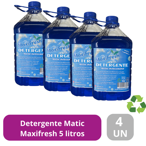 Vista Capital - Detergente Maxifresh Matic 5 Litros Ecop 4