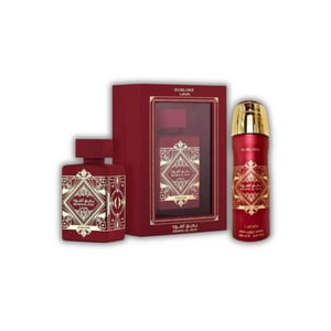 Lattafa Badee Al Oud Sublime Edp 100 Ml + Deo Spray 200 Ml Set 2 Pcs