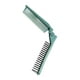 thumbnail image 1 of Cepillo De Peine De Pelo Plegable Mini Peine De Bolsillo De Doble Cabeza Para Salón Verde, 1 of 5