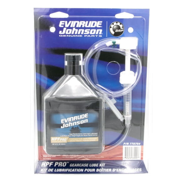 Kit de Lubricante para Caja de Engranajes Evinrude HPF PRO 946 ml con Bomba