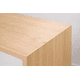 thumbnail image 5 of Tocador con Espejo 80x40x130 cm Madera Natural Blanco MDF, 5 of 11