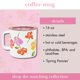 thumbnail image 3 of Taza Térmica Kate Spade Spring Pansies 473 ml Doble Pared, 3 of 4