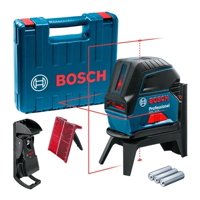 Nivel Laser Rojo Bosch Gcl 2-15 + Base + Soporte + Maletín Azul