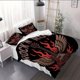 thumbnail image 1 of 3pcs Rock 'N' Roll-Themed Graphic Bedding Set - Suitable for Bedroom Decor Rvs, 1 of 5