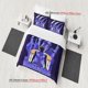 thumbnail image 1 of Classic Horror Movie A Nightmare on Elm Street Poster Pattern Three-Piece Set Soft And Comfortable Bedding Set, 1 of 1