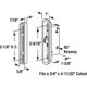 thumbnail image 2 of Mortise Lock and Keeper Prime-Line E 2487 Steel (1 juego), 2 of 3