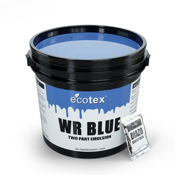 Emulsión Diazo Azul Resistente Al Agua Ecotex Wr De 946 Ml