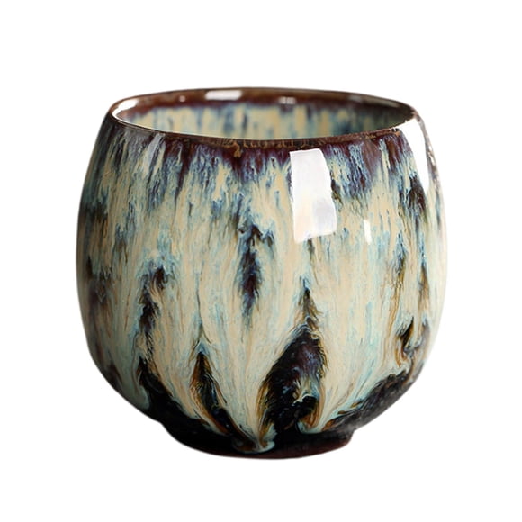 Taza Japonesa Hecha A Mano, Taza Para Beber Para Adultos, Hombres, Mujeres, Té Verde D