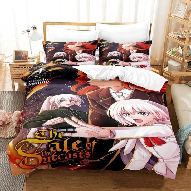 The tale of outcasts Bedding Set Bed Set Adult Kid Bedroom Duvetcover Sets Anime