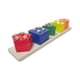 thumbnail image 2 of Bloques De Reconocimiento De Color Clasificador De Formas De Madera Para Niños Bebés De 1 A 3 Años Estilo B, 2 of 3