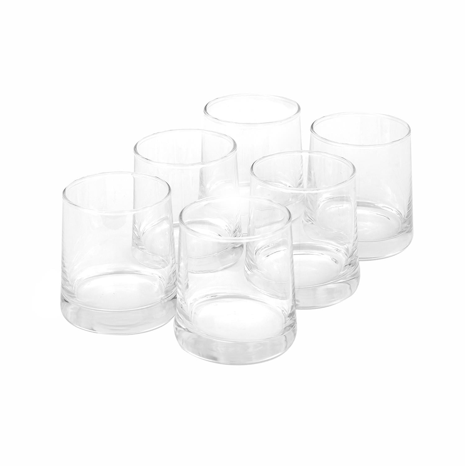 Set 6 Vasos Whisky Kentucky 270ml Simplit Blanco