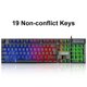 thumbnail image 4 of Combo de teclado y ratón para juegos CHONCHOW LED con cable, 4 of 8