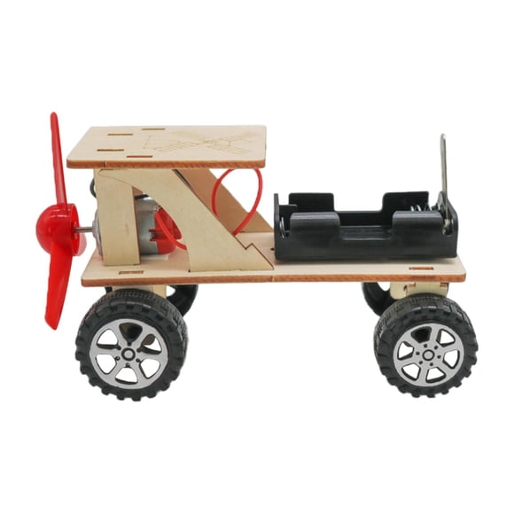Kits De Bricolaje De Coches De Energía Eólica De Madera Para Inspirar La Creatividad Y La Imaginación De Los Niños