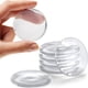 thumbnail image 1 of Tope Protector de pared Puerta silicona transparente x 6, 1 of 7