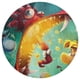 thumbnail image 3 of Alfombra Redonda Rayman Legends Felpa Coral 60cm, 3 of 6