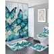 thumbnail image 3 of Set de baño 5 piezas Cortina mas Alfombras mas forro de ducha, 3 of 6
