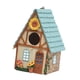 thumbnail image 4 of Casas para pájaros colgantes, casa para pájaros, jardín, cabañas rurales, cabañas para pájaros, nido, caja de cría de pájaros, lugar de descanso para, 4 of 5