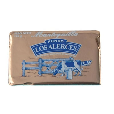 Mantequilla Con Sal Tradicional 125 G Los Alerces