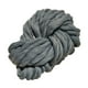 thumbnail image 1 of Manta de Lana Tejida Gruesa, Manta Chunky para Sofá, Gris Profundo, para Niños y Adultos, 1 of 3