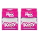 thumbnail image 1 of The Pink Stuff Esponja Squeezy Dual x2u, 1 of 1