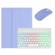 thumbnail image 1 of Funda con teclado kaidisen para iPad Air de 11 pulgadas con ratón, color morado, 1 of 3