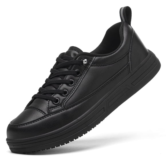 Zapatos de Trabajo Treesky Slip-On de Cuero Sintético Antideslizante
