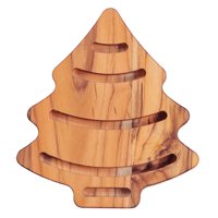 Descanso De Ollas Tramontina Pinheirinho De Navidad En Madera Teca Con Acabado En Aceite Mineral