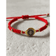 thumbnail image 2 of Set 12 pulseras hilo san benito mal de ojo ajustables Rojo, 2 of 3