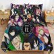 thumbnail image 1 of Demon-Slayer Demon-Slayer Bedding Set Sheet Set for Kids Adults,All Season Lightweight, 1 of 5