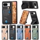 thumbnail image 1 of Funda Resistente para Google Pixel 8 con Tarjetero y Soporte, Diseño Magnético Negro, 1 of 5