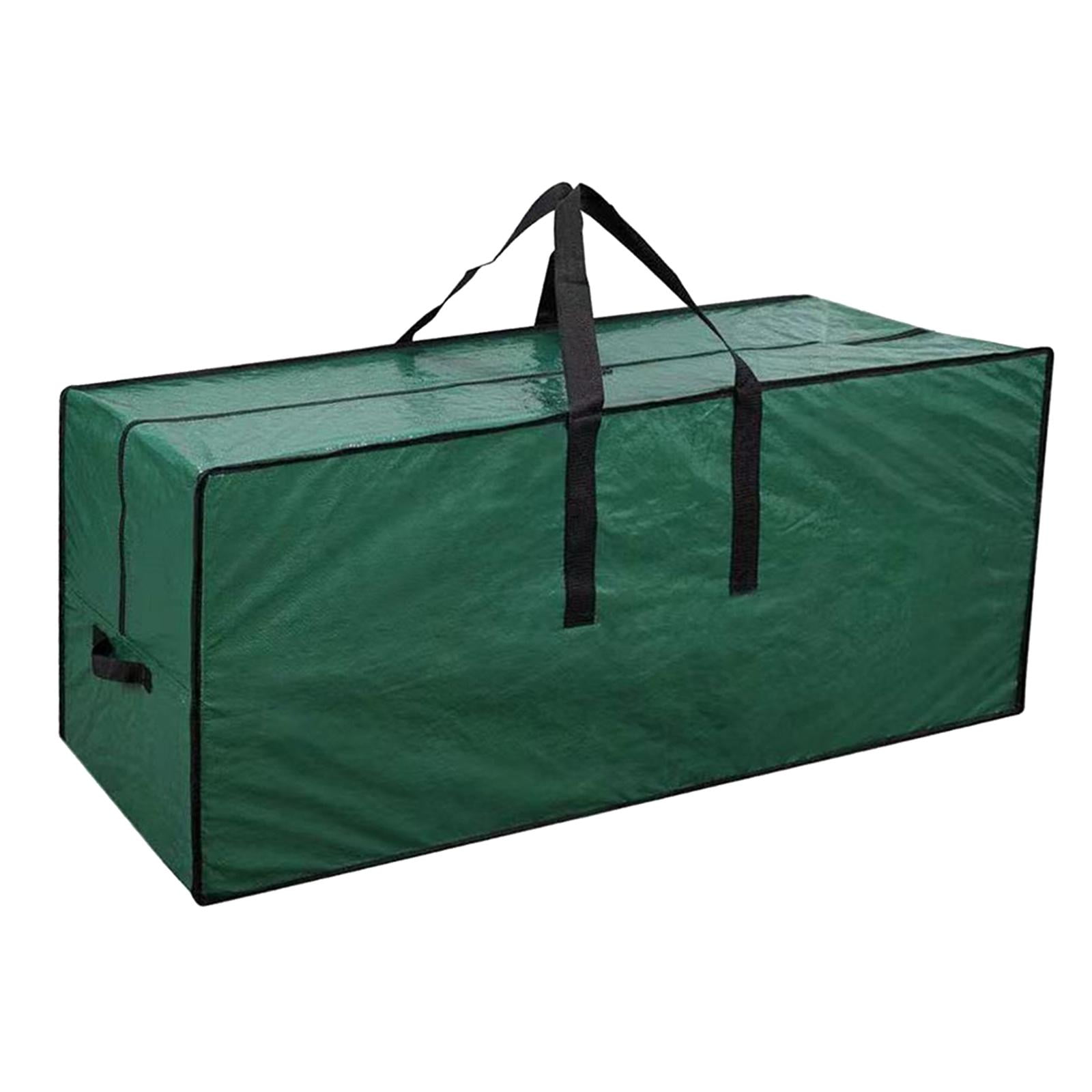 Magideal - Bolsa De Almacenamiento Para Árbol De Navidad, Bolsa Grande Para Árbol De Navidad Con Asas De Transporte, Protege Contra El Polvo, La Humedad, Bolsa D Verde 122x34x51cm