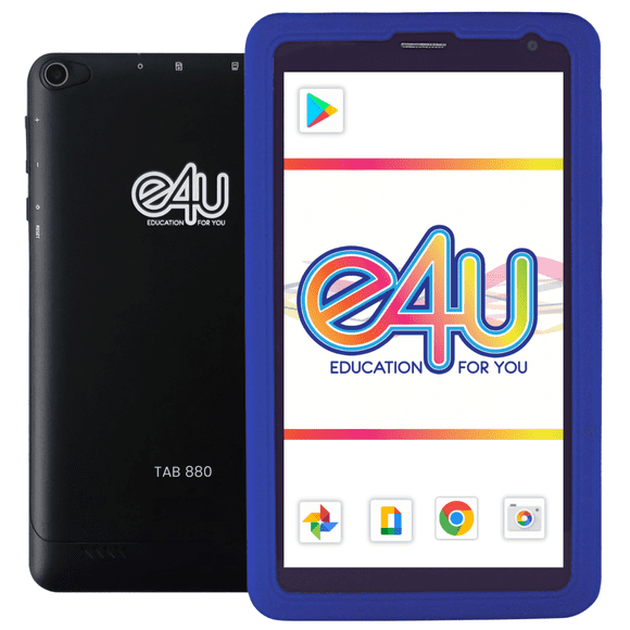 Tablet E4U TAB880 | 7" HD 2GB RAM 3G LTE + Carcasa de Silicona