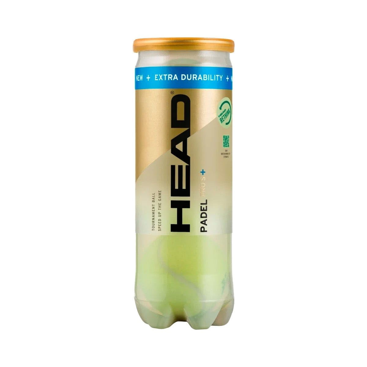 Pelotas De Pádel Head Padel Pro S+ 3 Ball Can Tournament