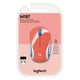 thumbnail image 3 of Mouse Logitech M187 Inalámbrico Coral, 3 of 3
