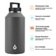 thumbnail image 3 of Botella De Agua De 1 9 L De Acero Inoxidable Aislada Gris, 3 of 6