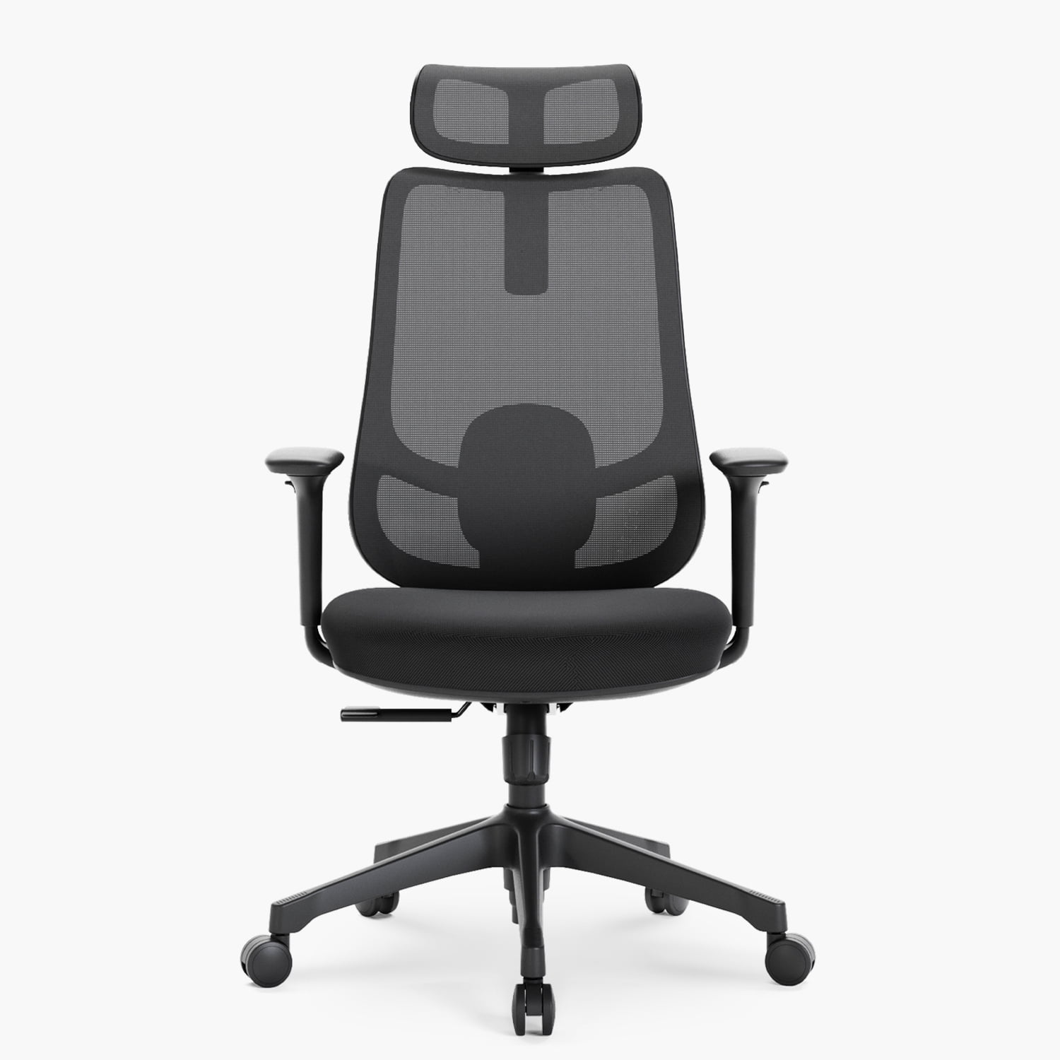 Form Office - Silla Oficina Bolt Negro Con Cabecero