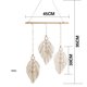 thumbnail image 2 of Xiao Hua Tapiz de Pared de Encaje Tejido de Algodón Decorativo Estilo Bohemio Adecuado para Dormitorio y Sala de Estar Decoración Del Hogar, 1 Pieza, 37.4 Pulgadas de Largo, 2 of 4