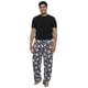 thumbnail image 4 of Pantalones de pijama Disney Jack Skellington grises para hombre, 4 of 8