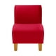 thumbnail image 3 of Set Poltrona Soft 1C Felpa 04 Rojo, 3 of 5