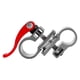 thumbnail image 1 of Abrazadera De Paraguas Clip De Paraguas De Aleación De Aluminio Portátil Para Banco De Patio Ourdoor 19 Mm 22 Mm Gris, 1 of 3