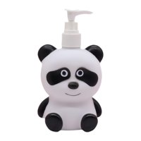 Magideal - Dispensador De Jabón Botella Loción Infantil Botella Champú Con Bomba Recargable De Vinilo Diseño Divertido Para Niños Adecuado Para Baño Hogar Oficin Panda