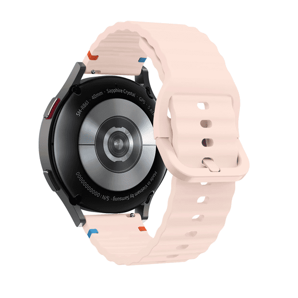 Correa Sport Para Samsung Watch 7 6 5 4 Classic 20mm Rosa