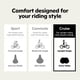 thumbnail image 2 of Asiento de bicicleta Schwinn Comfort con acolchado de espuma suave para adultos, 2 of 7