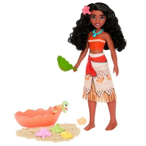 Disney Princesas - Muñeca Moana Con Tortuga